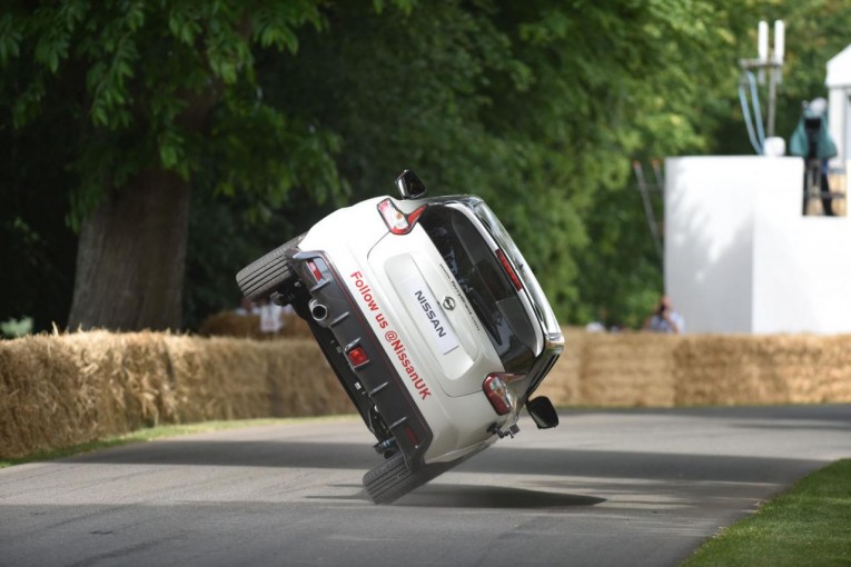 Nissan Juke NISMO RS record attempt at Goodwood