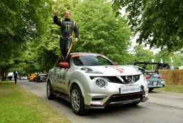 Nissan Juke NISMO RS record attempt at Goodwood