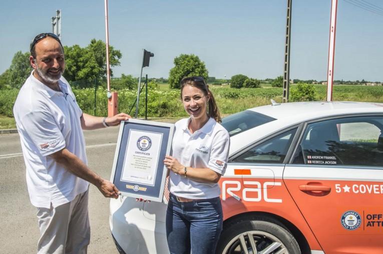 Audi A6 TDI Sets World Record