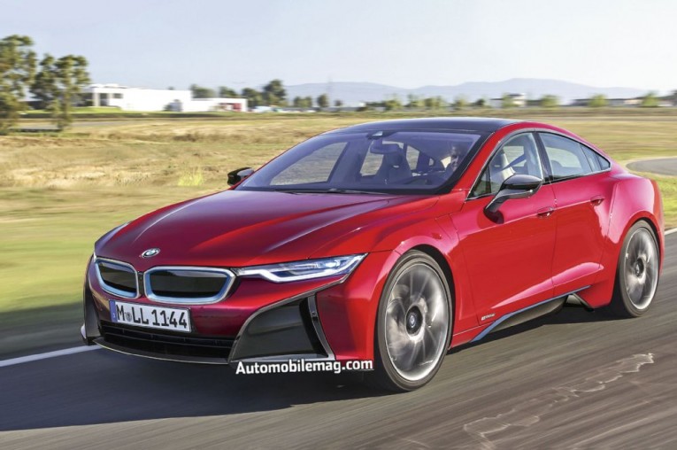 BMW i5 Rendering