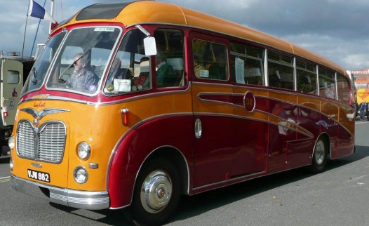 Commer bus with TS3 engine 