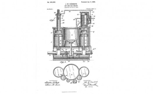 Eisenhuth patent sketch