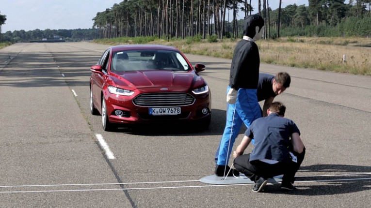 Ford Pre-Collision Assist with Pedestrian Detection Technology