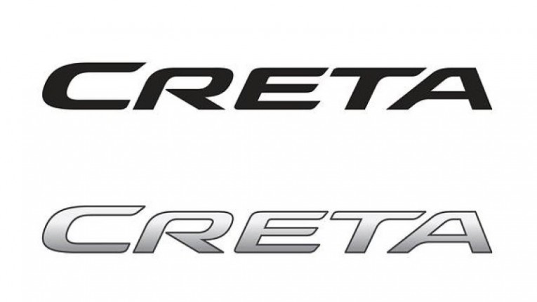 hyunda creta nameplate