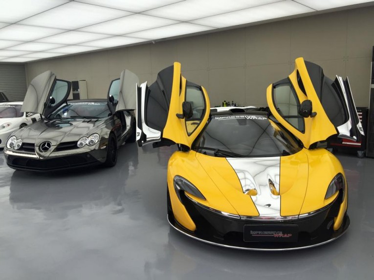 Impressive Wrap luxury and hypercars