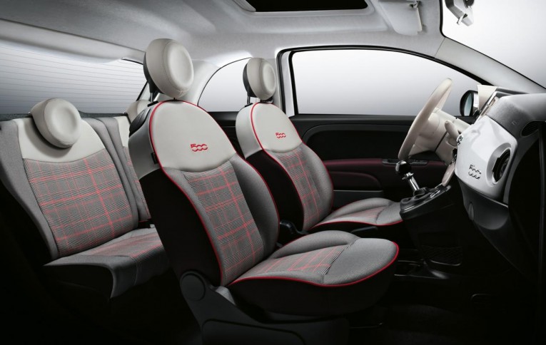 Fiat 500 facelift Interior