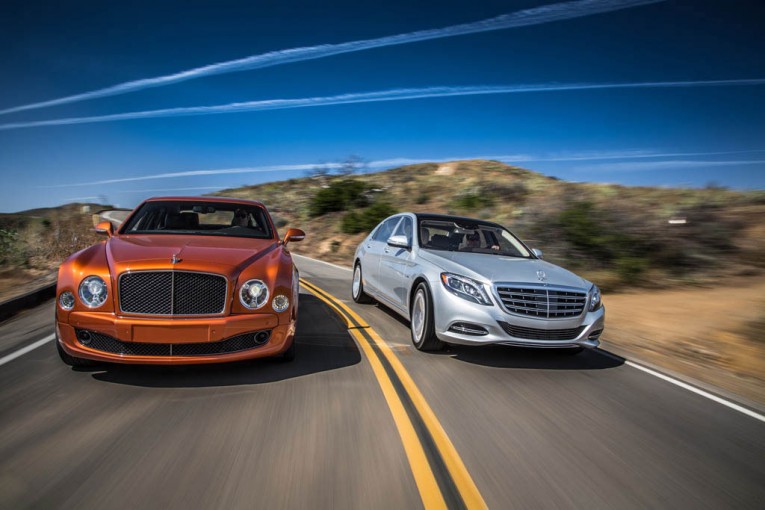 Bentley Mulsanne Speed vs Mercedes Maybach