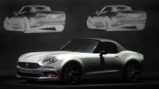 FIAT 124 Spider Artist Rendering