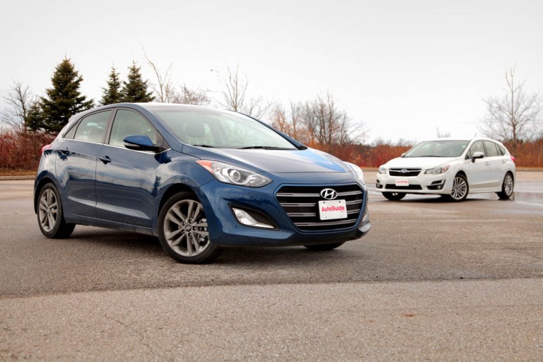 Hyundai Elantra vs Subaru Impreza