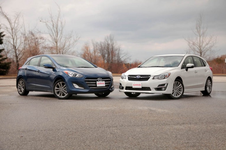 Hyundai Elantra vs Subaru Impreza