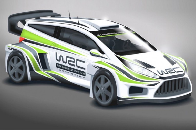 2017 FIA WRC Rally car concept