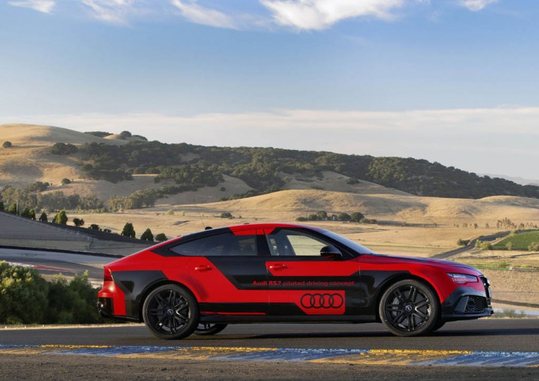 Self-Driving Audi RS7 Robby Concept