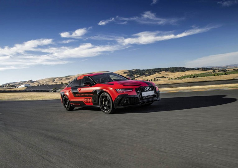 Self-Driving Audi RS7 Robby Concept