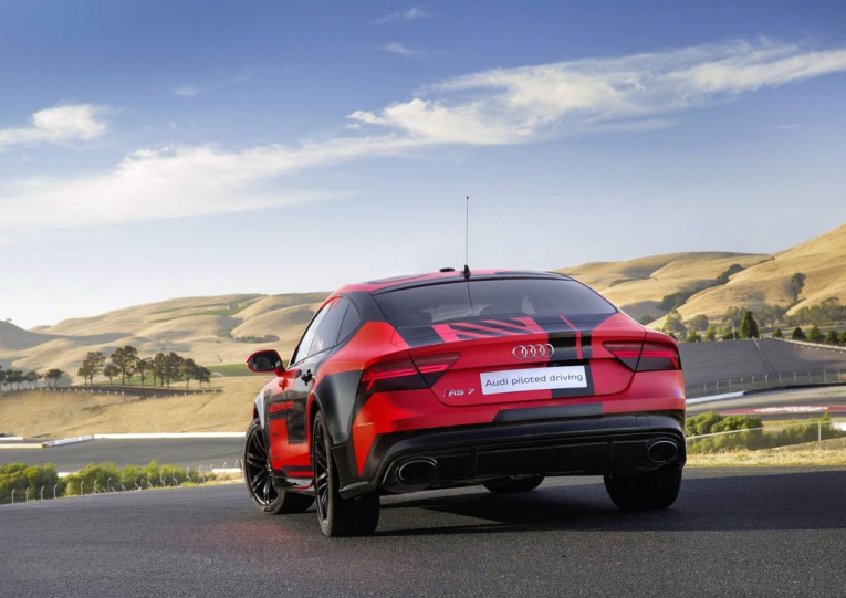 Self-Driving Audi RS7 Robby Concept