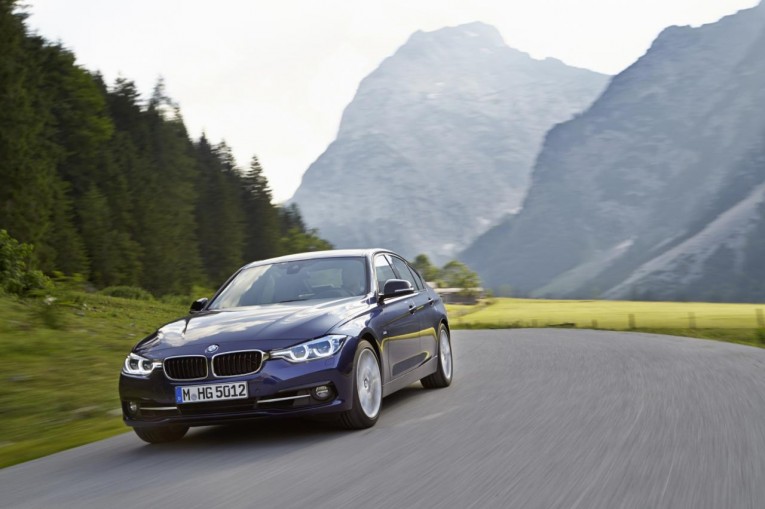 2016 BMW 3-Series facelift