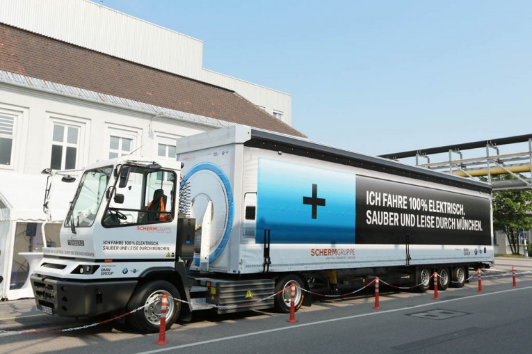 BMW electric truck