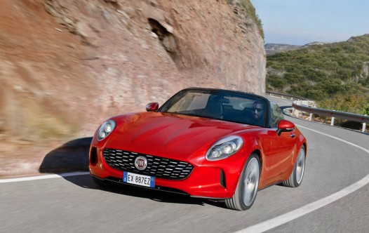 FIAT 124 Spider Artist Rendering