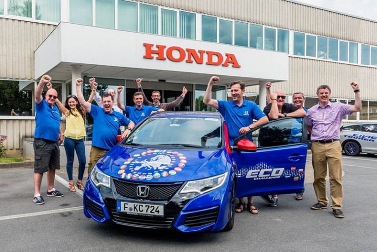 Guinness World Records by Honda Civic Tourer