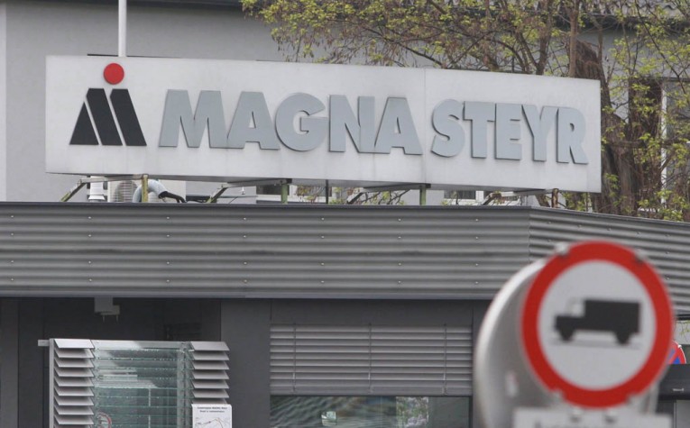 Magna Steyr factory 