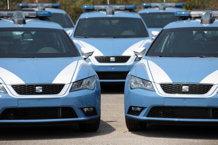 Seat Leon Italian police