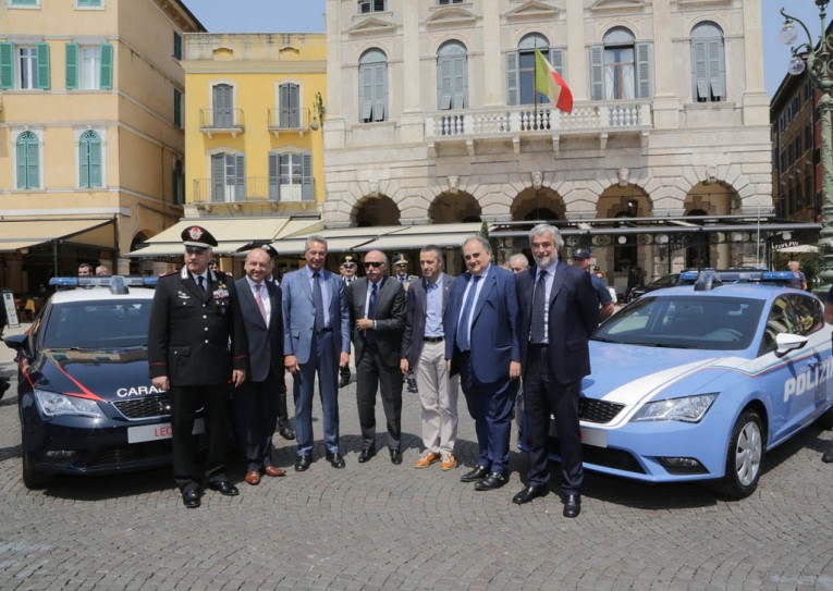 Seat Leon Italian police