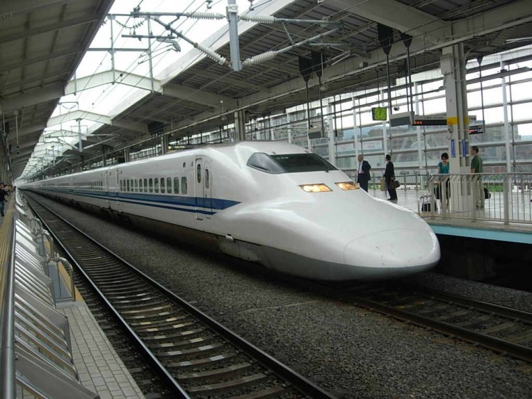 Shinkansen train