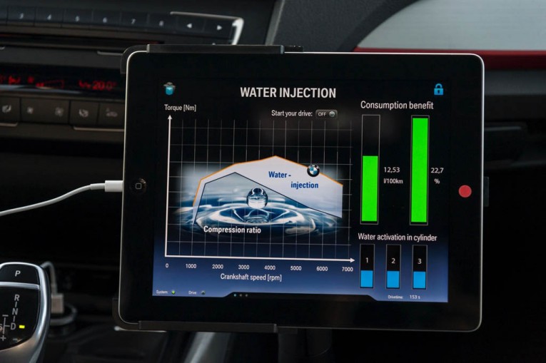 Direct Water Injection BMW Engine