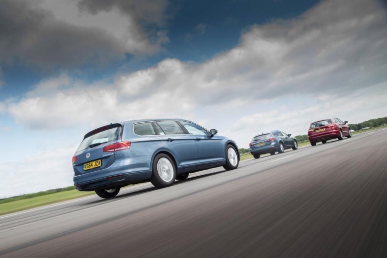 VW Passat Estate vs Ford Mondeo & Mazda 6