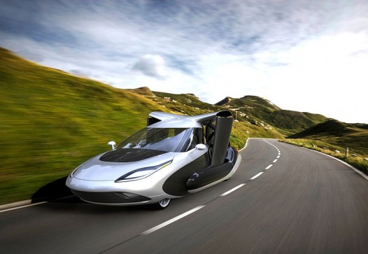 terrafugia's driverless flying car concept 