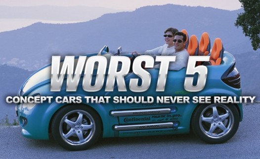 The 5 Worst Concept Cars That Should Never See Reality