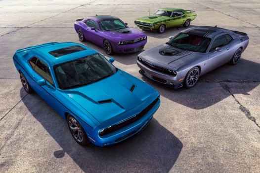 2016 dodge challenger various models