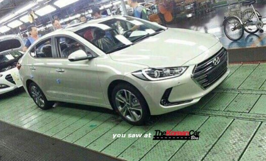 2017 Hyundai Elantra (Hyundai Avante) spotted undisguised – Spied