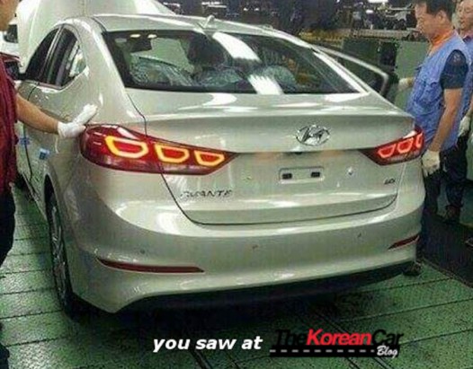 2017 Hyundai Elantra (Hyundai Avante) spotted undisguised – Spied