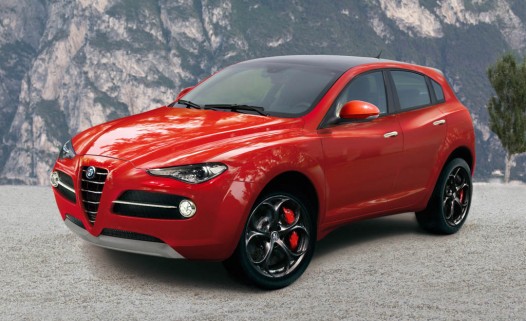 Alfa-Romeo SUV Rendering