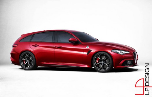 Alfa Romeo Giulia shooting brake