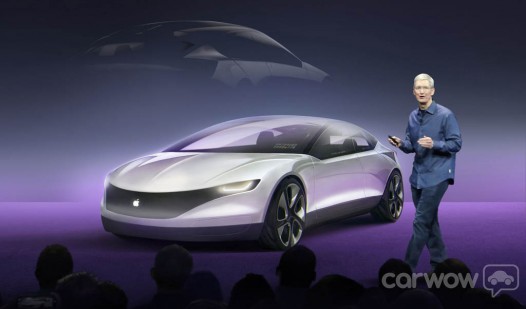 Apple iCar imagined