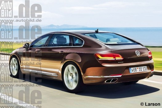 VW Phaeton Rendering