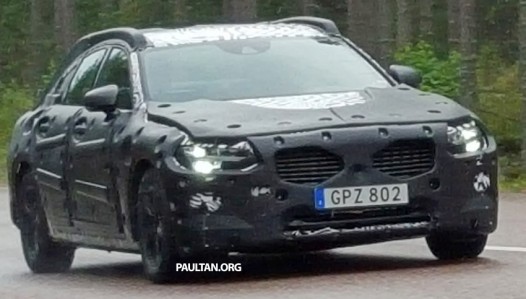 2017 Volvo S90 spy photo