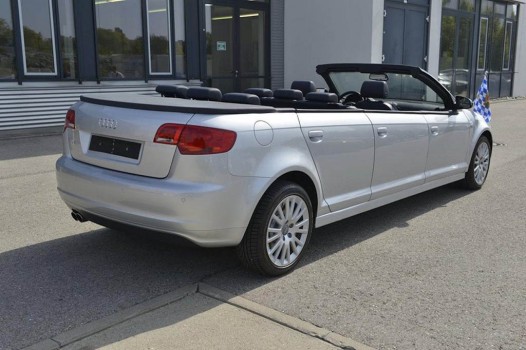 Audi builds six-door, eight-seat A3 cabrio