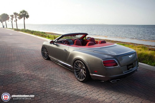 Bentley Continental GTC V8 S on HRE P103 wheels