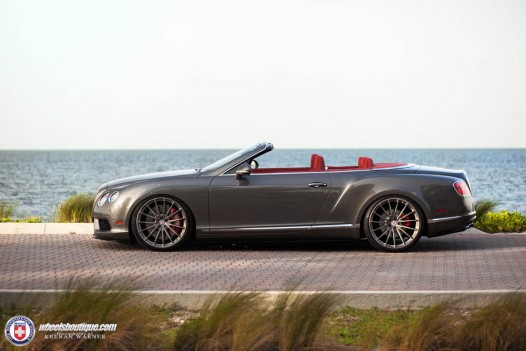 Bentley Continental GTC V8 S on HRE P103 wheels