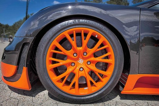 Bugatti Veyron Super Sport wheels
