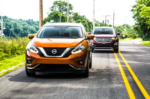 Nissan Murano vs. Ford Edge Comparison