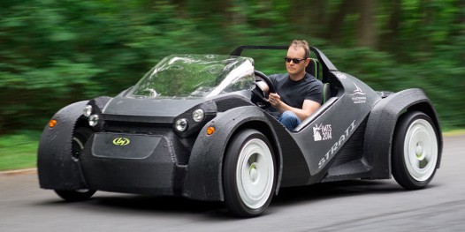 local motors strati 3d printed car