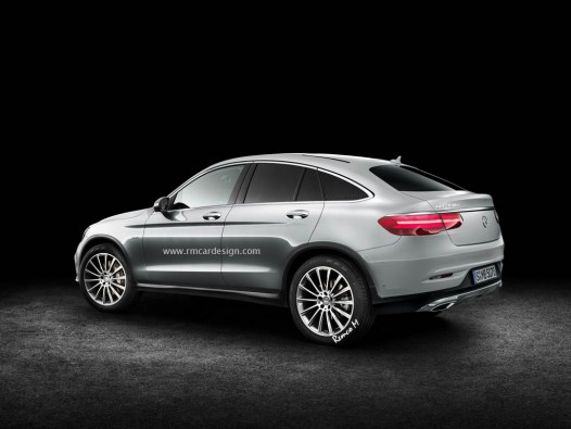 Mercedes-Benz GLC Coupe Rendering