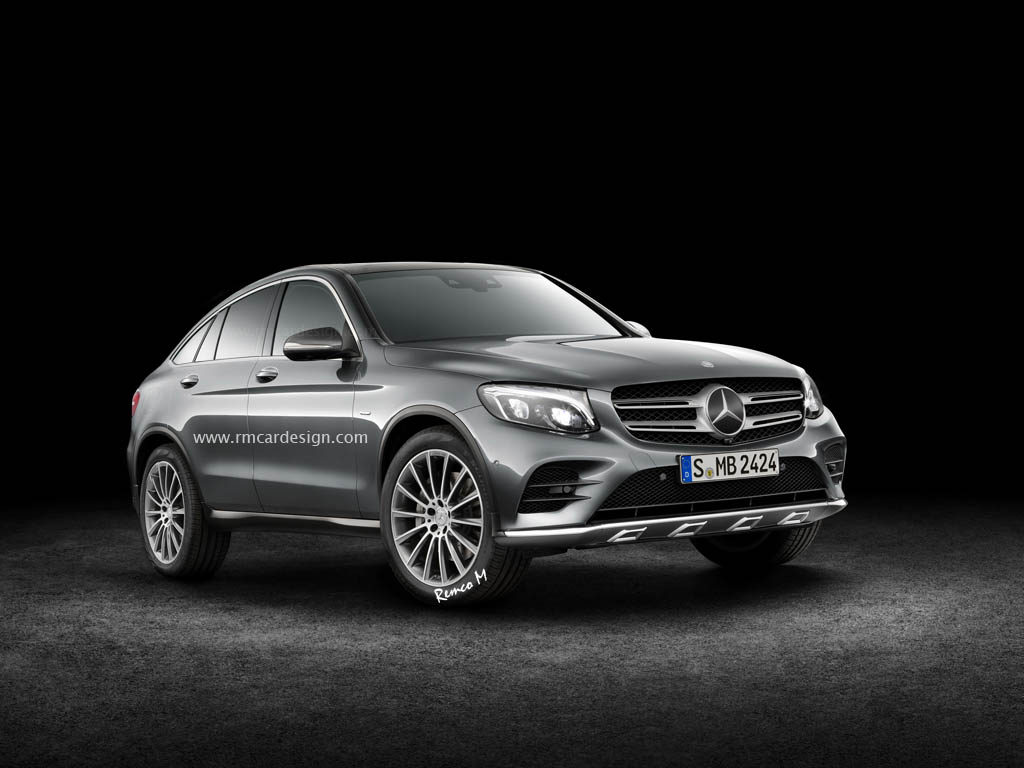 Mercedes-Benz GLC Coupe Rendering