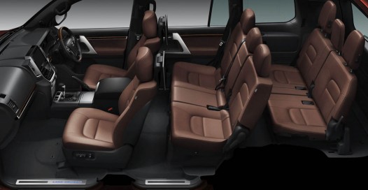 2016 Toyota Land Cruiser Interior