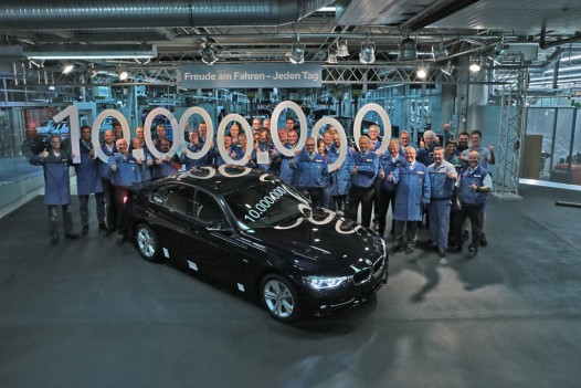 BMW 3 Series – ten millionth unit rolls off the line