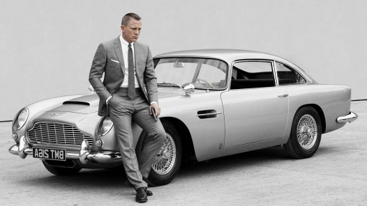 Aston Martin DB5 1964 and Daniel Craig