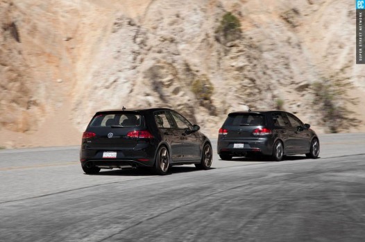 VW Golf Mk7 GTI vs CPO Mk6 R